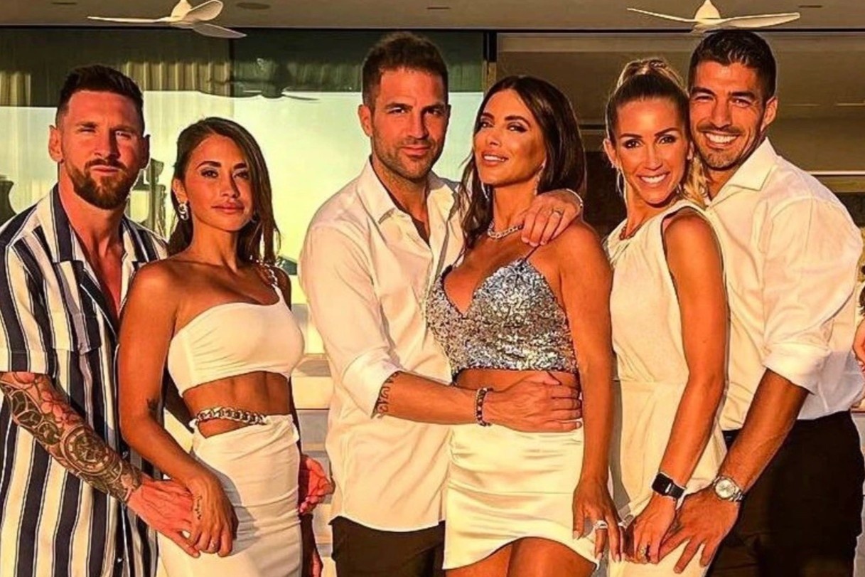 Dan danh thu va nguoi dep du sinh nhat Messi hinh anh