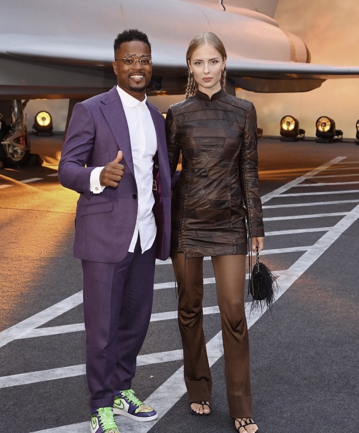 Ban gai Patrice Evra anh 1