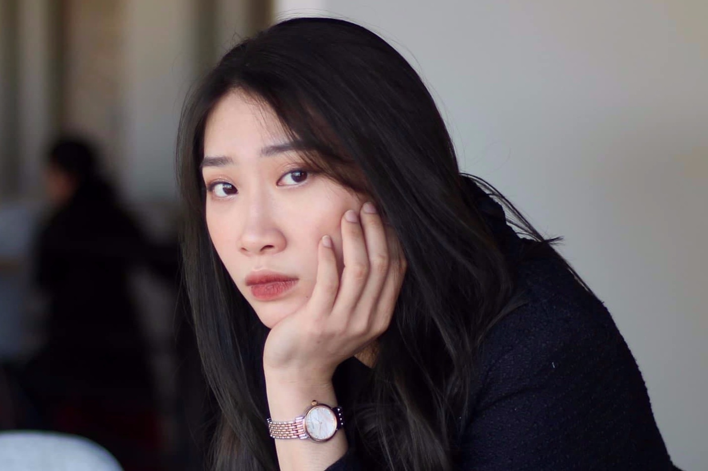 Chan dung kieu nu bong chuyen Pham Thi Nguyet Anh hinh anh