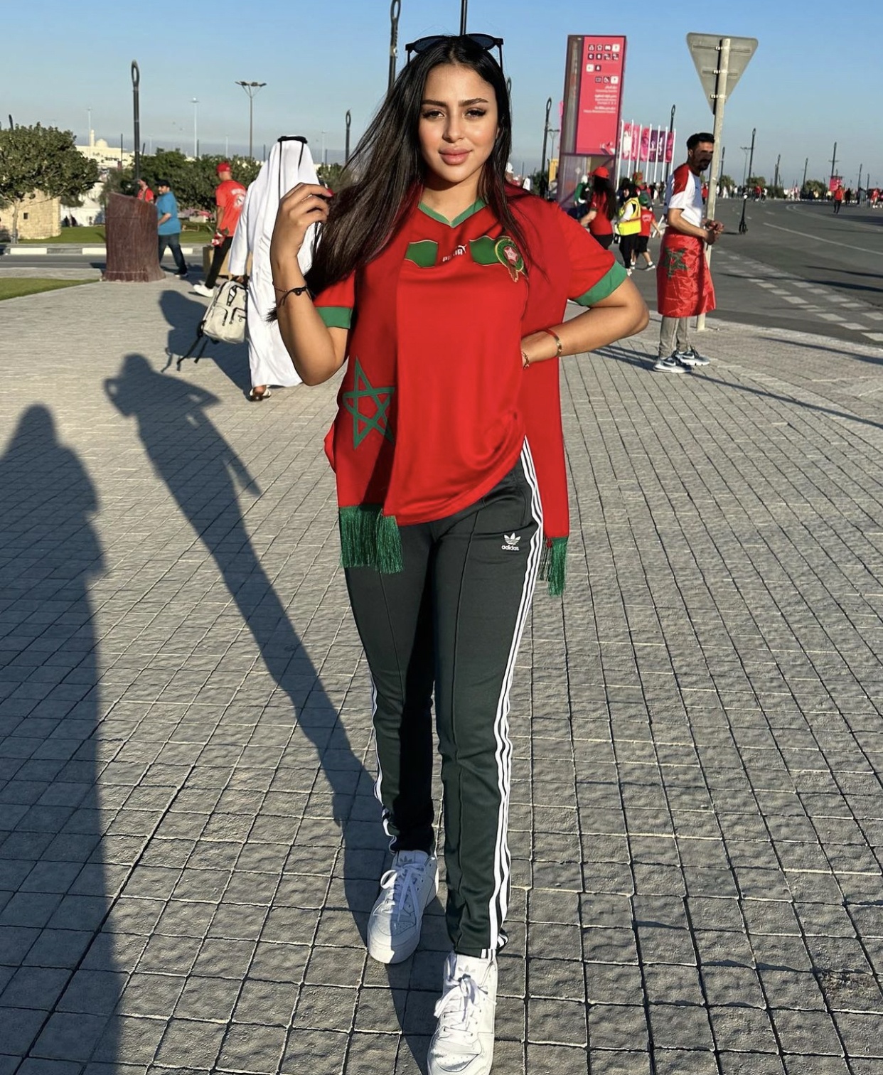 Nu co dong vien Morocco anh 2