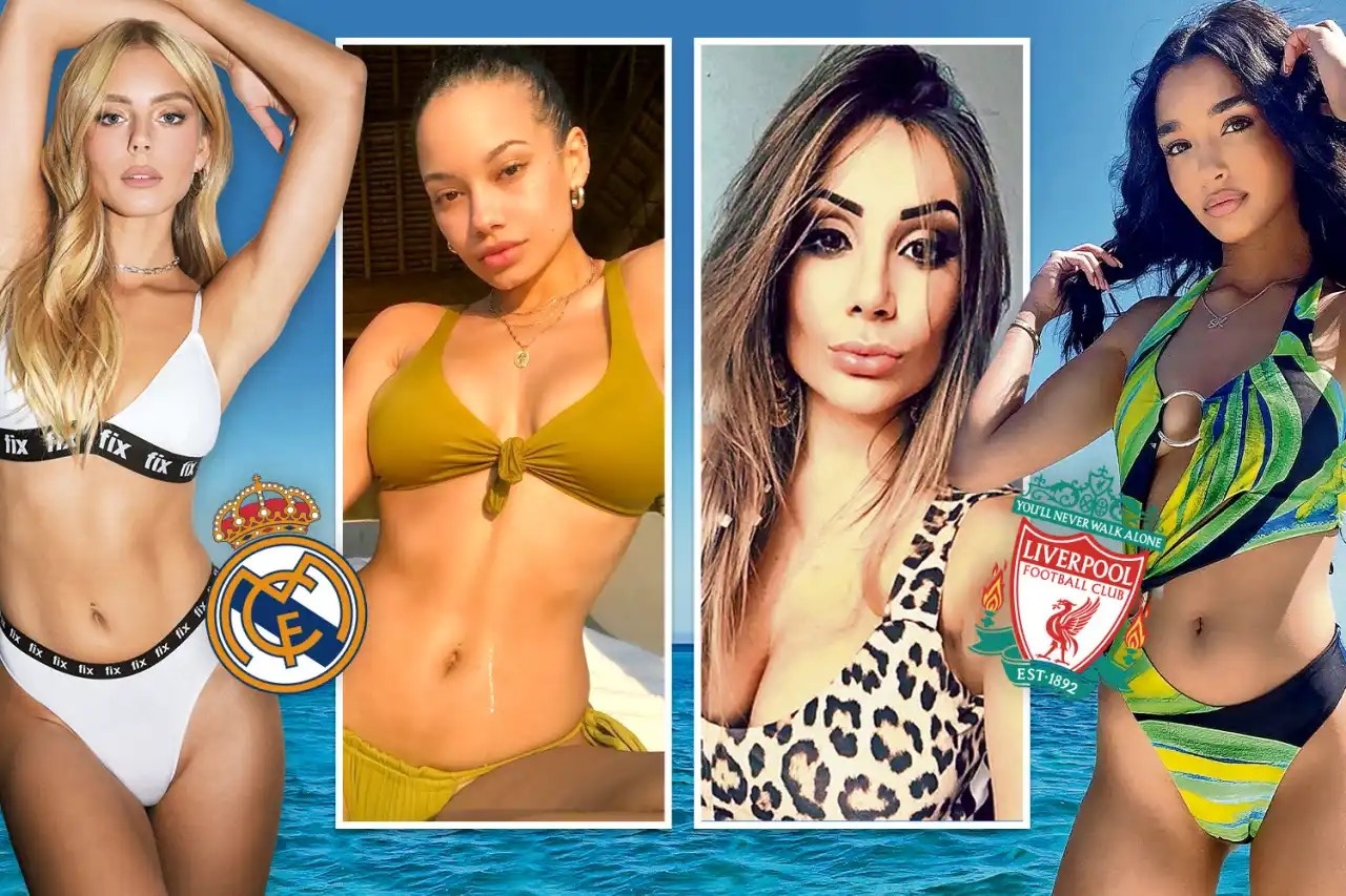 Dan WAGs Liverpool doi dau voi Real Madrid hinh anh