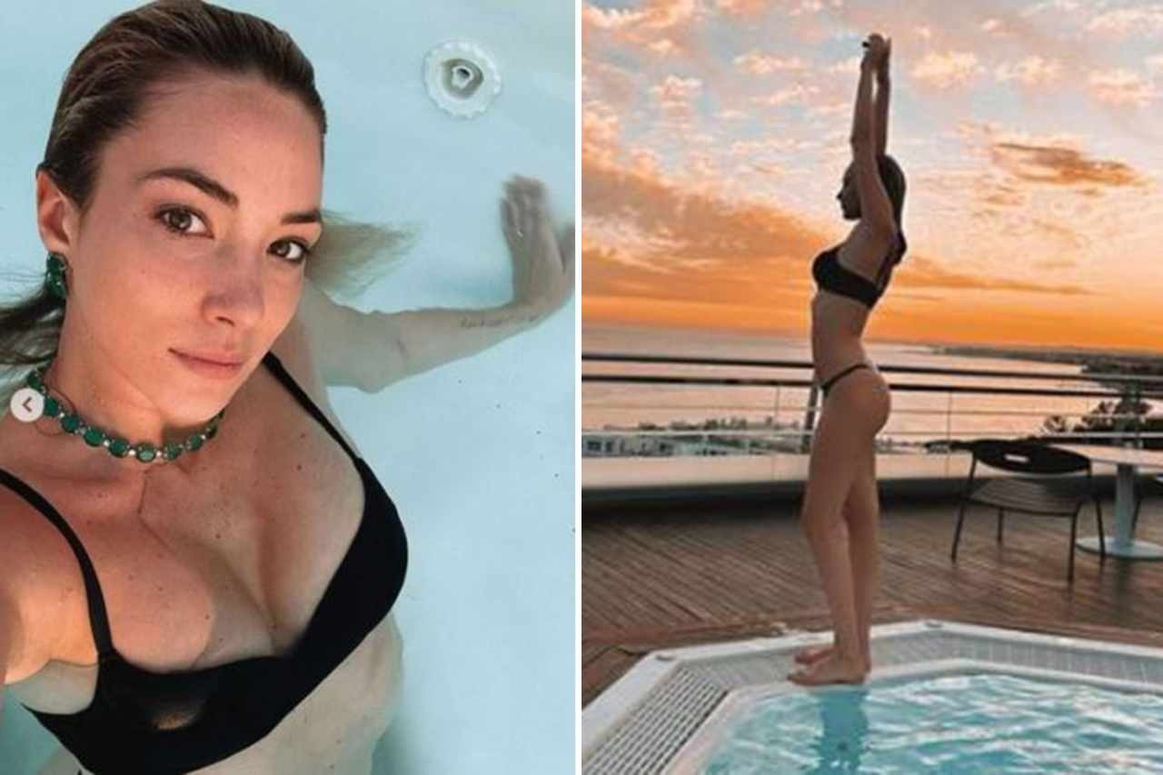 Nguoi ham mo choang voi voc dang sau sinh cua vo Alvaro Morata hinh anh