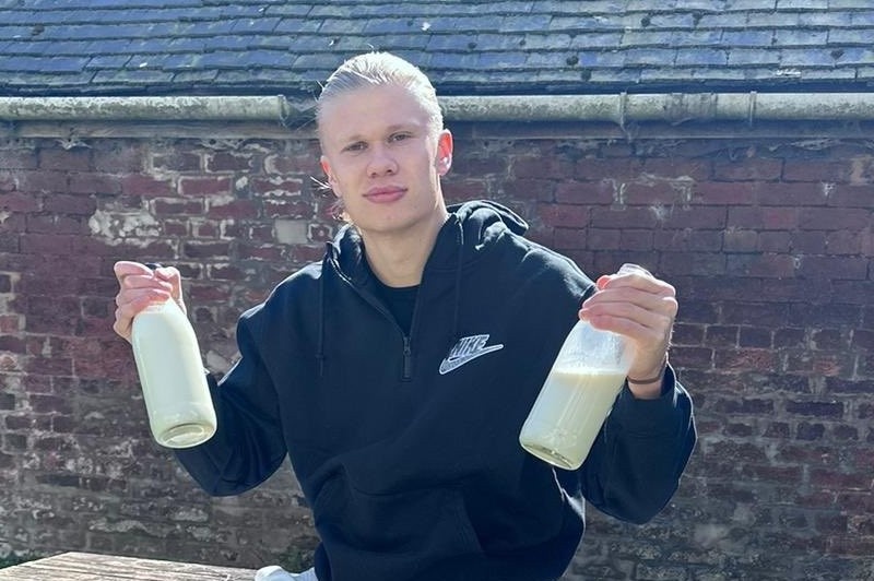 Haaland tiet lo 'than duoc' giup anh lien tuc ghi ban hinh anh