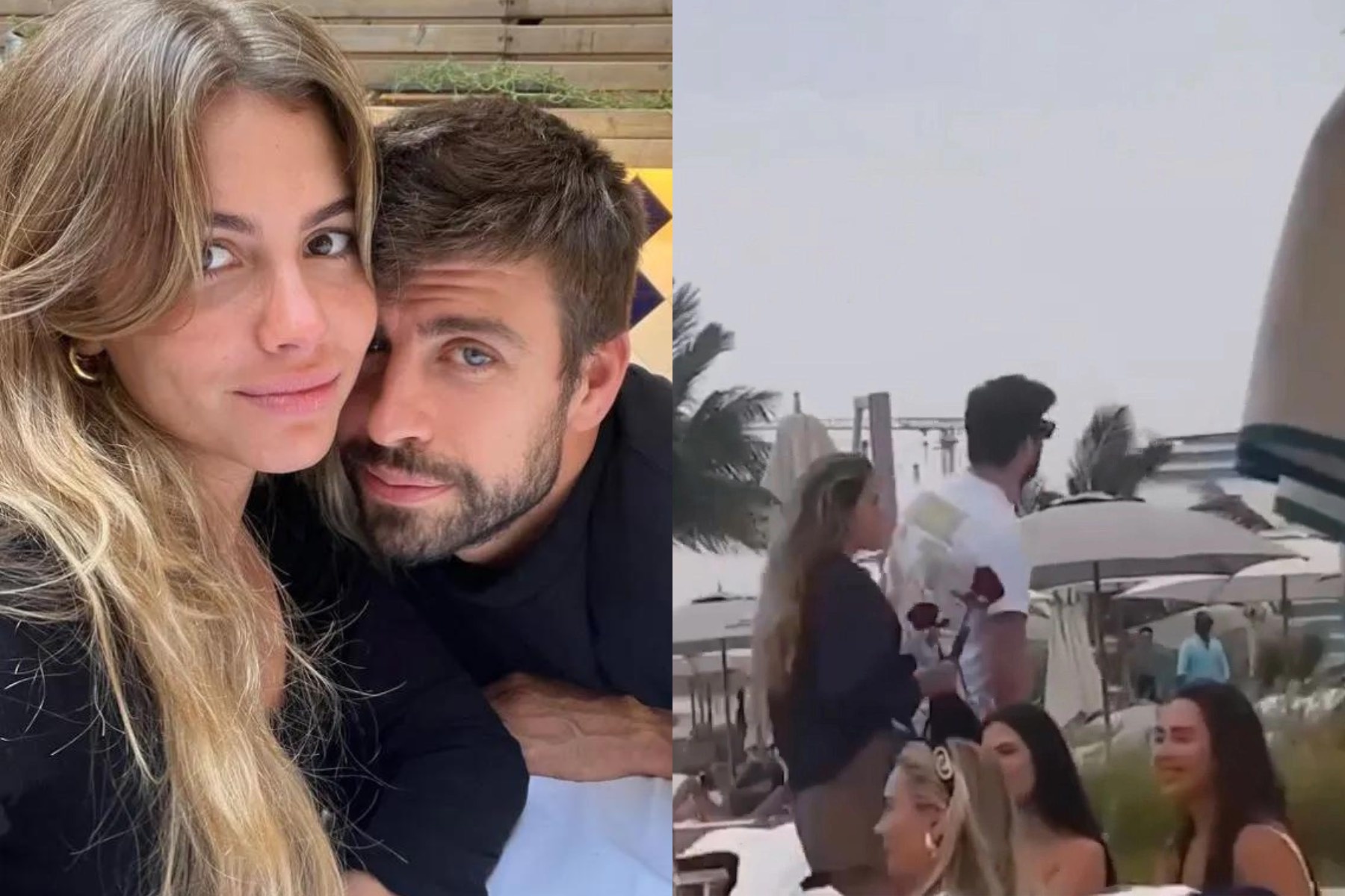 Gerard Pique bu dap cho ban gai moi hinh anh