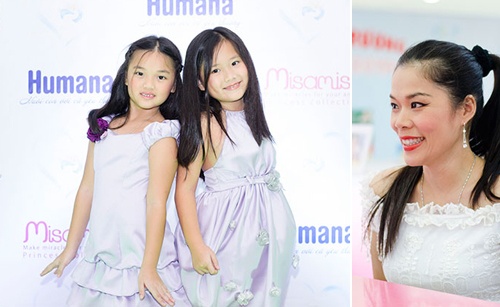 My Le dua con ra Ha Noi bieu dien thoi trang hinh anh