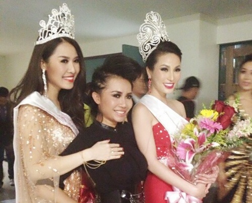 Que Van co the bi phat vi thi hoa hau chui hinh anh