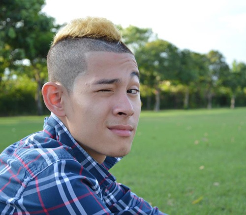 Anh ngo nghinh em trai hot boy cua Thanh Thao hinh anh