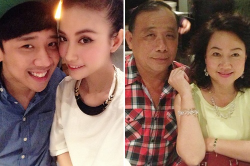 Ban gai Tran Thanh goi ba me chong ngot ngao hinh anh