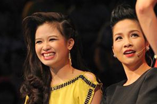 My Linh tra loi nghi an Duong Hoang Yen bo thi The Voice hinh anh