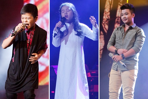 Quang Anh va team The Voice Kids chinh phuc khan gia Ha Noi hinh anh