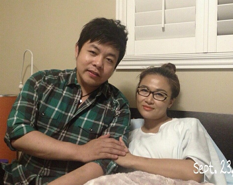 Hinh anh dau tien cua Lam Anh sau tai nan nghiem trong hinh anh