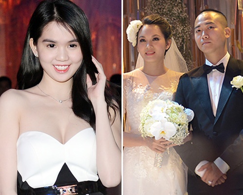 Ngoc Trinh ra Ha Noi mung dam cuoi Ngoc Thach hinh anh