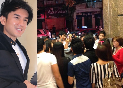 Fan Ha Noi 'bua vay' Dan Truong hinh anh