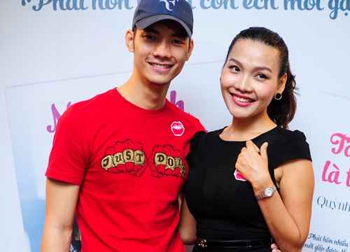 Nhan Phuc Vinh hao hung du tiec sau 'Cuoc dua ky thu' hinh anh