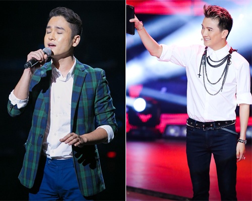 Quoc Trung, Mr Dam thang tay loai 'trai dep' The Voice hinh anh