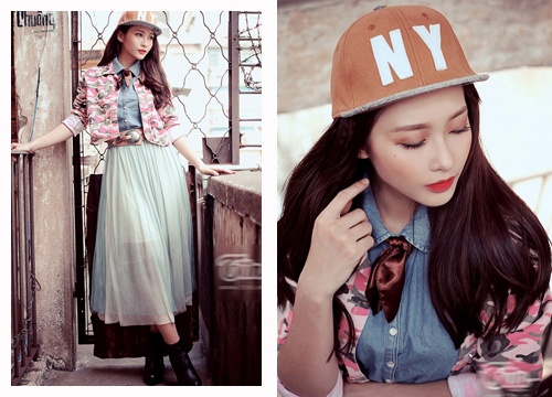 Boxing girl Kha Ngan vua nu tinh vua noi loan hinh anh