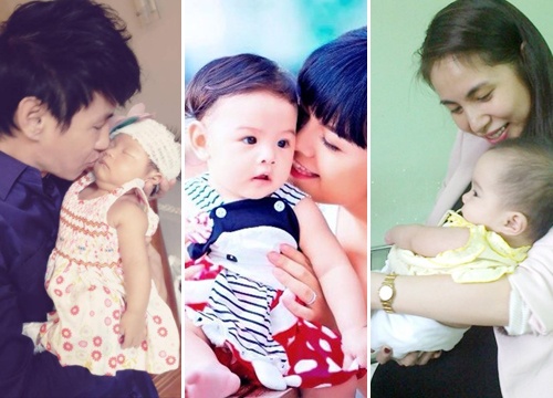 Nhung 'tieu cong chua' moi noi de thuong nha sao Viet hinh anh