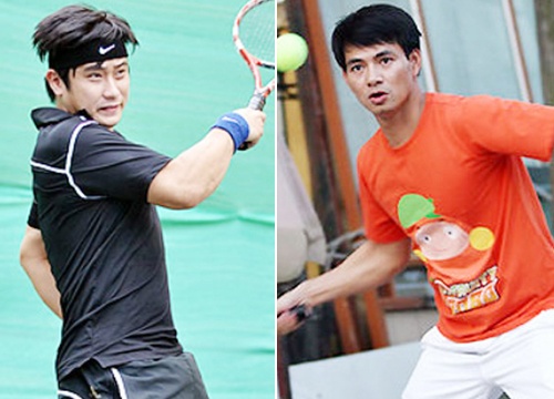 Minh Tiep ru Xuan Bac - Tu Long dau tennis hinh anh