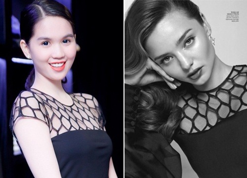 Vay 60 trieu cua Ngoc Trinh 'dung hang' Miranda Kerr hinh anh