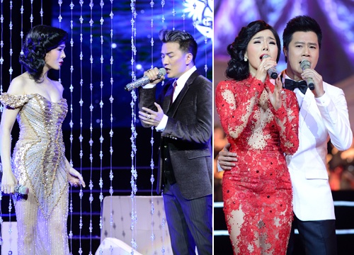 Le Quyen tinh tu ben cac quy ong trong dem mua Ha Noi hinh anh