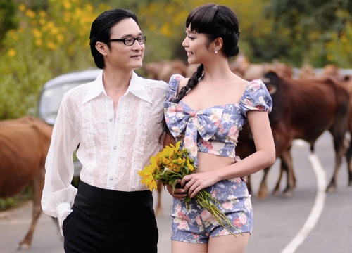 Le Kieu Nhu khoe anh cuoi ho bao giua tiet troi Da Lat hinh anh