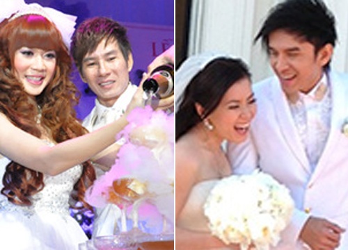 Sao Viet noi tieng tro lai nho dam cuoi hinh anh