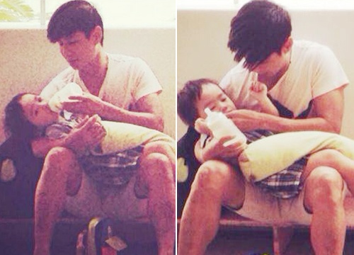 Ly Hai tinh cam cho con bu sua hinh anh