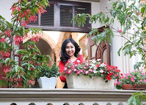 Can nha day hoa cua dien vien '5s online' hinh anh