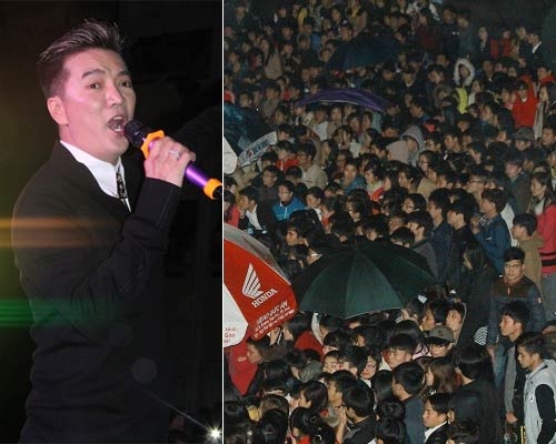 Hang ngan thi sinh 'X Factor' doi mua don Mr. Dam hinh anh