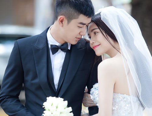 Tra Ngoc Hang ket hon cung Cao Lam Vien trong MV hinh anh