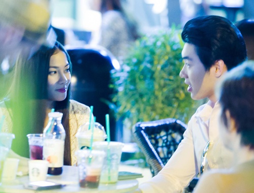 Thu Thuy dan ban nhay gap go Truong Nam Thanh hinh anh