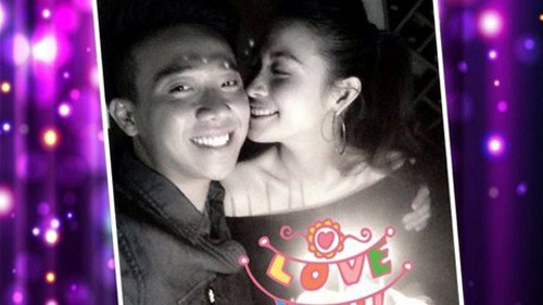 Trấn Thành - Mai Hồ khoe hạnh phúc trên trang cá nhân.