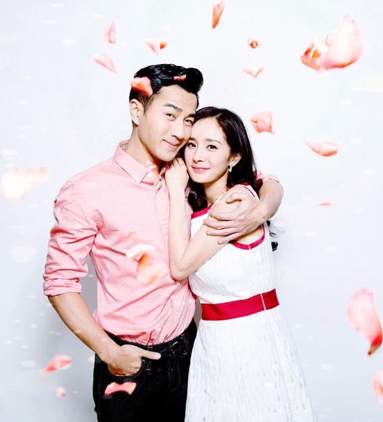 Hình ảnh Dương Mịch và chồng là Lưu Khải Uy.