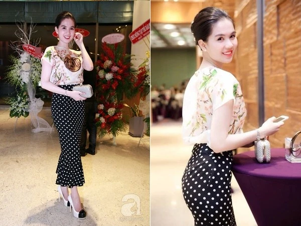 Ngọc Trinh lại tươi trẻ và có phần 