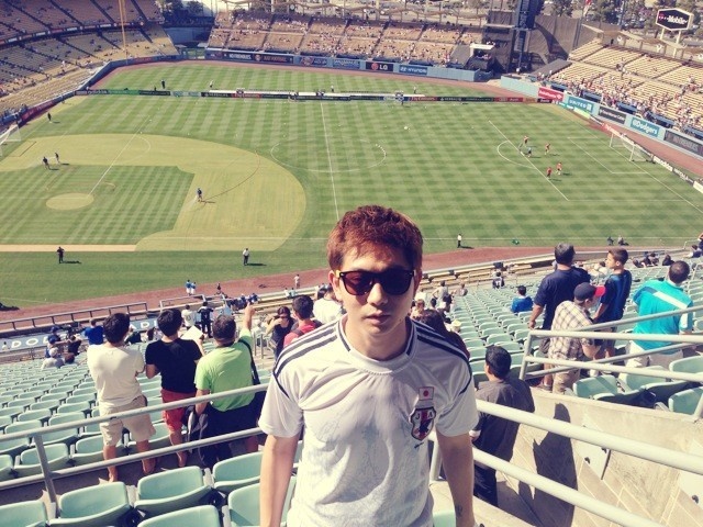 Trong chuyến lưu diễn ở Mỹ kéo dài từ cuối tháng 7 tới tận đầu tháng 9/2013, Tim vô cùng háo hức chờ đón trận giao hữu giữa CLB Real Madrid và Everton. Là fan cuồng của danh thủ Ronaldo, Tim đã học theo cách chơi bóng của cầu thủ này và nhiều lần thể hiện tài năng trên sân cỏ.