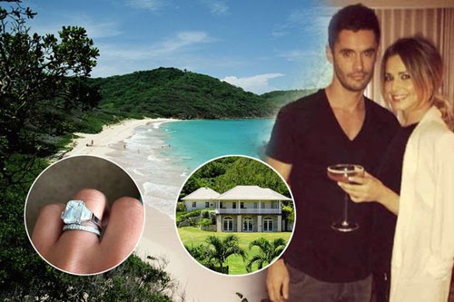 Đám cưới của Cheryl Cole diễn ra trên hòn đảo Mustique ở Caribe tuần trước.