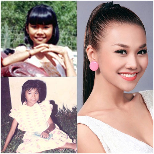 Thời thơ ấu của ngôi sao hạng A showbiz Việt - Thanh Hằng.