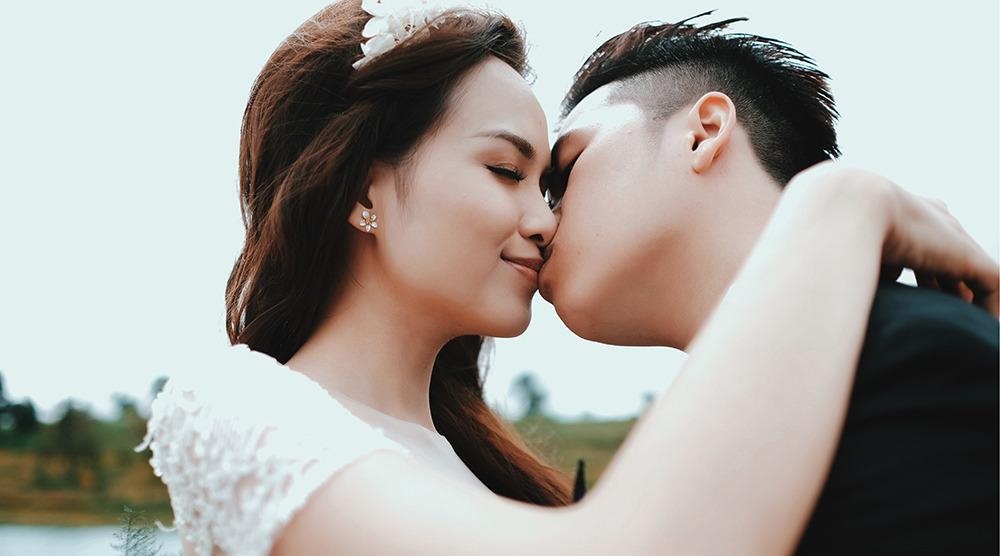 Diem Huong khoe anh cuoi lang man o Da Lat hinh anh