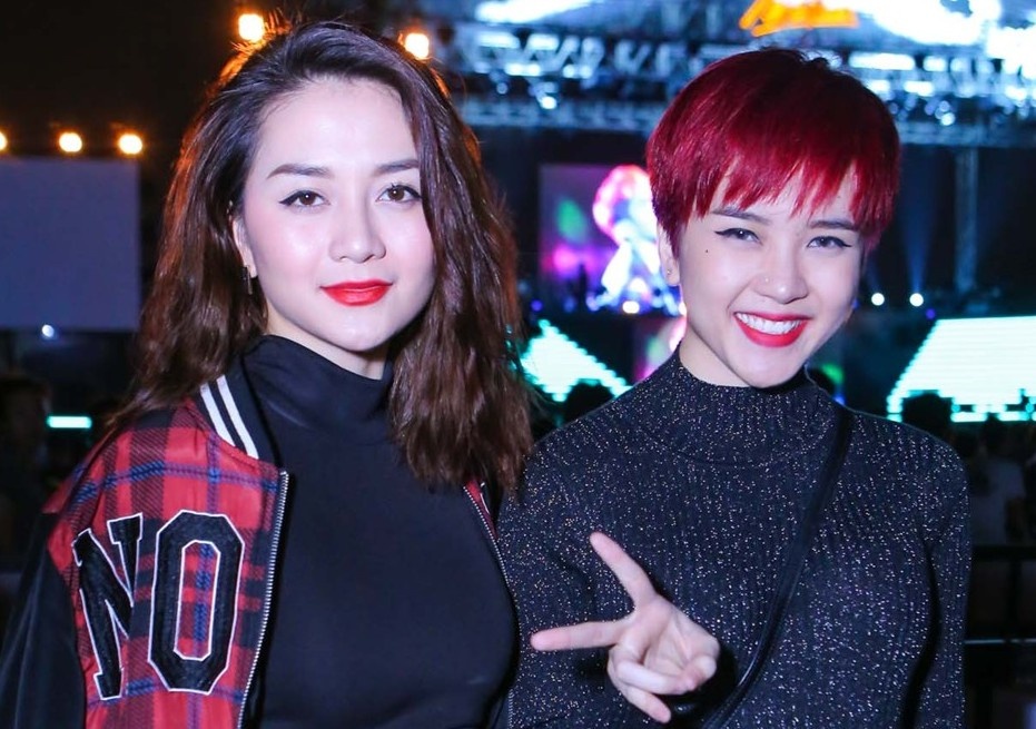 Thieu Bao Tram toi xem live show cua Son Tung hinh anh