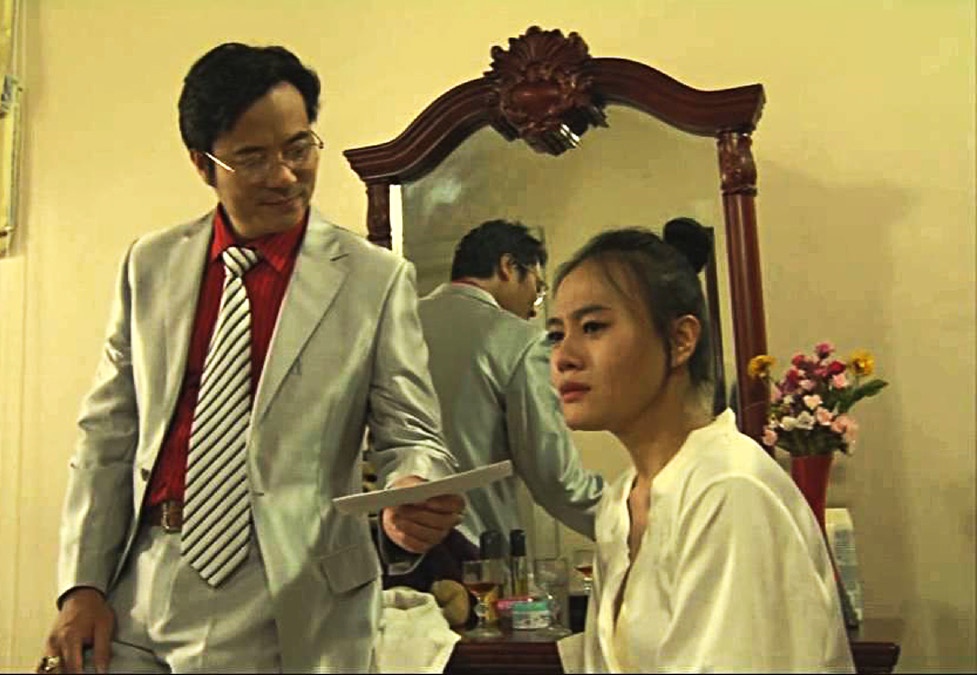 Lê Định Sơn là kẻ thủ đoạn, mưu mô khiến khán giả xem truyền hình không thể thương. Ảnh: Đoàn làm phim