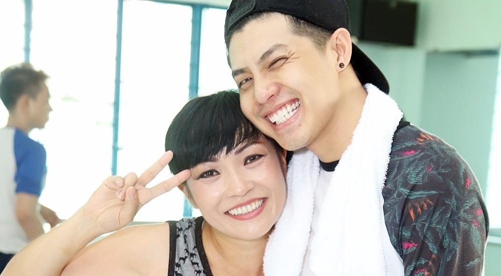 Phuong Thanh va mo hoi tap nhay cung Noo Phuoc Thinh hinh anh