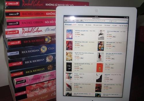 Sach dien tu: Thi truong mau mo nhung de trang tay hinh anh