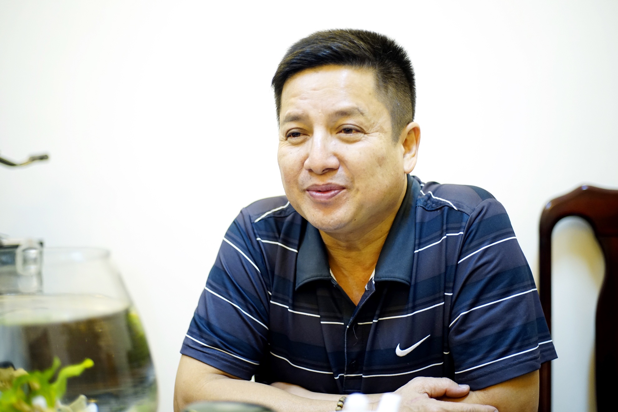 Những gì Chí Trung mơ ước lúc này là dựng một thư viện trong nhà hát.