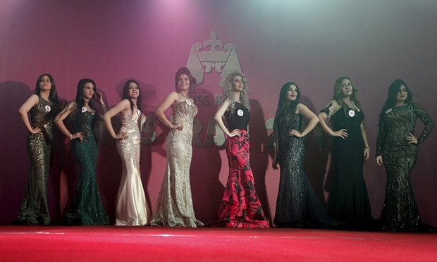 Các thí sinh của cuộc thi Hoa hậu Iraq 2015.