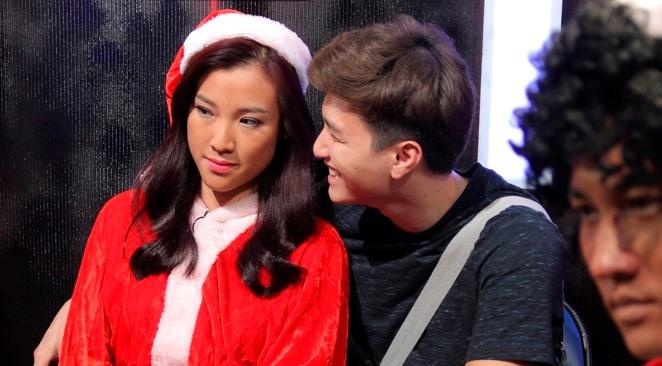 Huynh Anh toi hau truong show On gioi co vu ban gai hinh anh