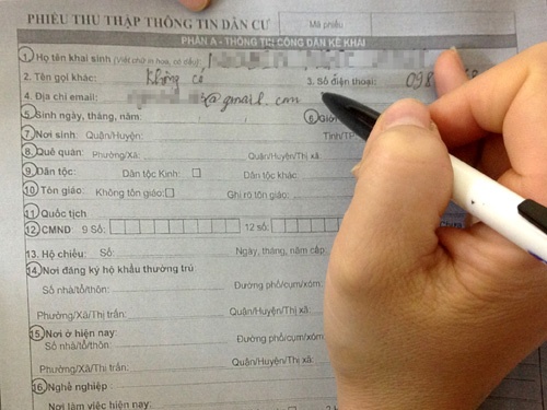 De nghi Bo Cong an vao cuoc vu dan khai 32 thong tin ca nhan hinh anh