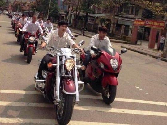 Truy tim duoc dan mo to 'khung' trong dam cuoi con dai gia hinh anh