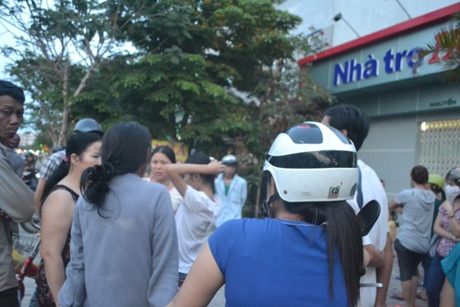Nhà trọ Hoa Mai - nơi xảy ra vụ việc.