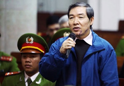 Ông Dương Chí Dũng tại phiên xử sơ thẩm.