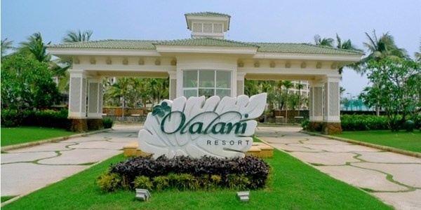 Khu du lich 5 sao hau toa hinh anh